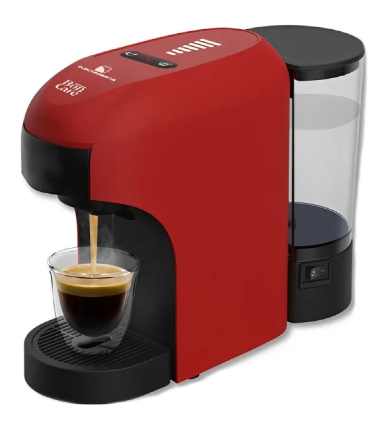 Cafetera Milticaps Electrobras EBCM-21 Bom Cafe 1400W/110V - Rojo