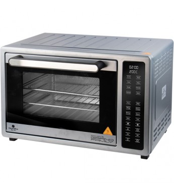 Freidora + Horno Eléctrico ElectroBras Grand Family EBHAF-36D de 36L/1700W/220V - Gris