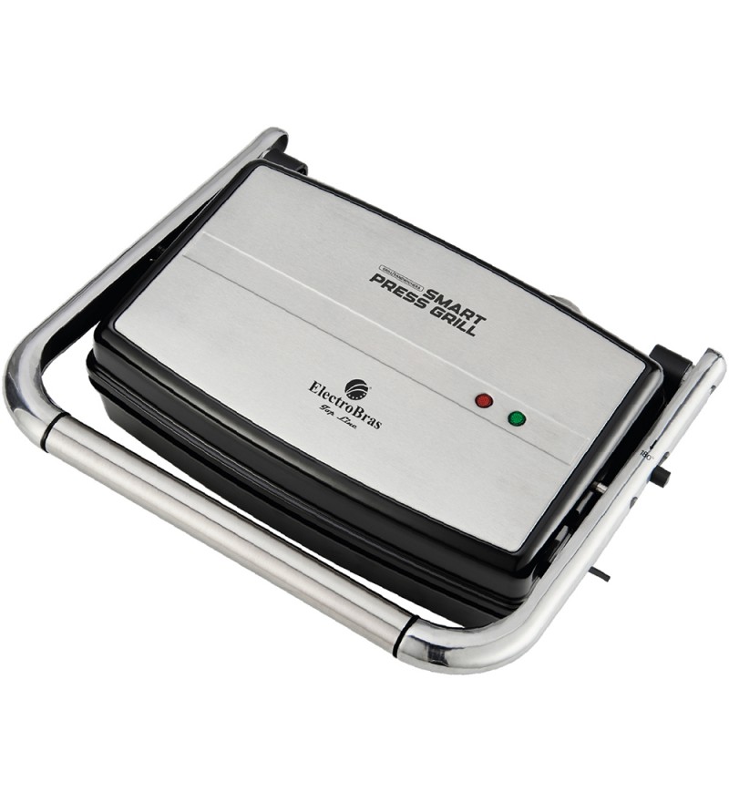 Mixtera Grill Electrobras EBPG-02 1500W/220V - Negro/Plata