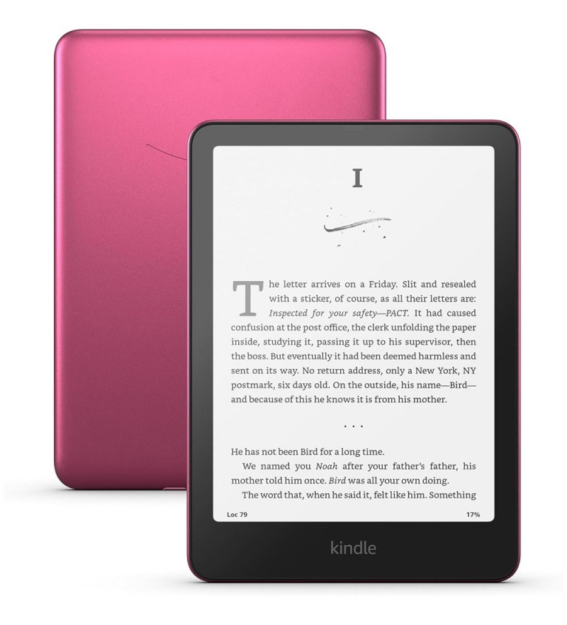 Ebook Amazon Kindle Paperwhite 7'' 32GB 2024 - Signature Mettallic Raspberry