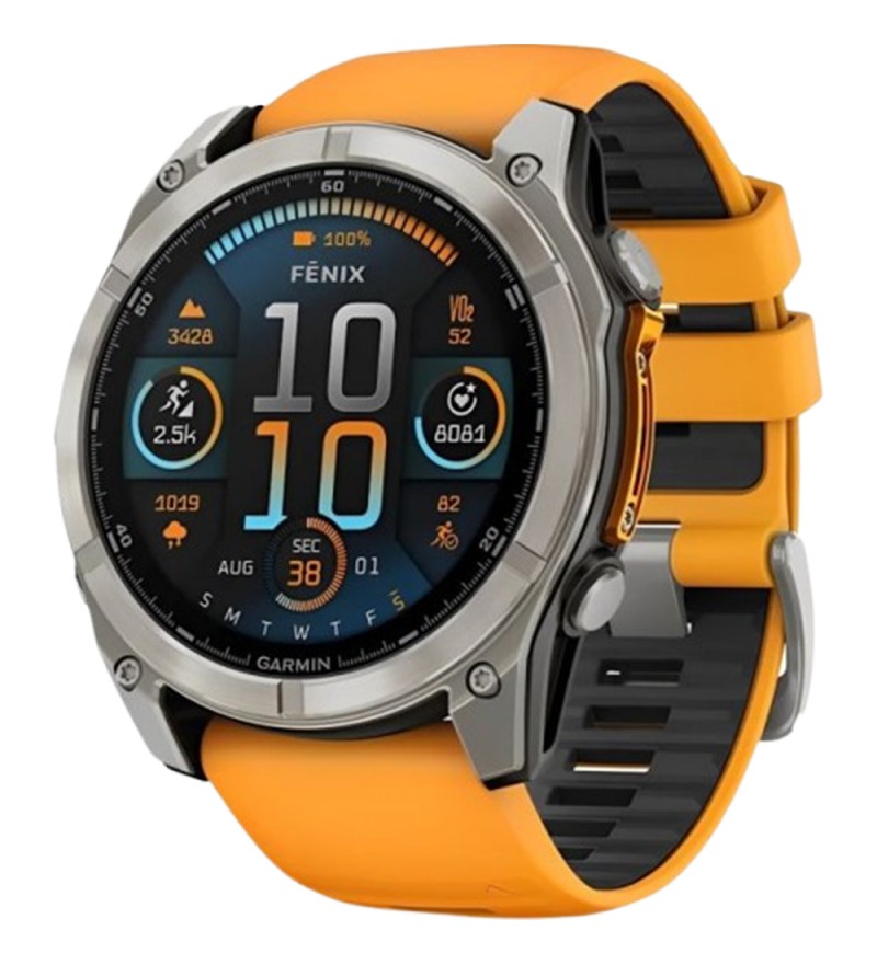Reloj GPS Garmin Fenix 8 de 51mm Amodel 010-02905-10 - Orange 