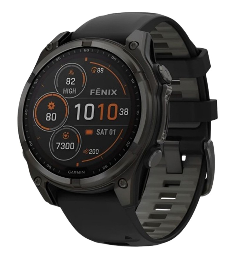 Reloj GPS Garmin Fenix 8 de 51mm Solar Sapphire 010-02907-10 - Black