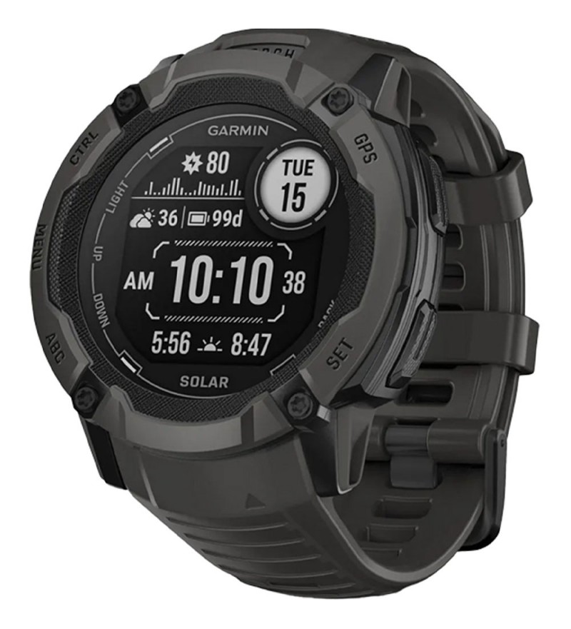 Reloj GPS Garmin Instinct 2X Solar de 50MM 010-02805-00 - Black