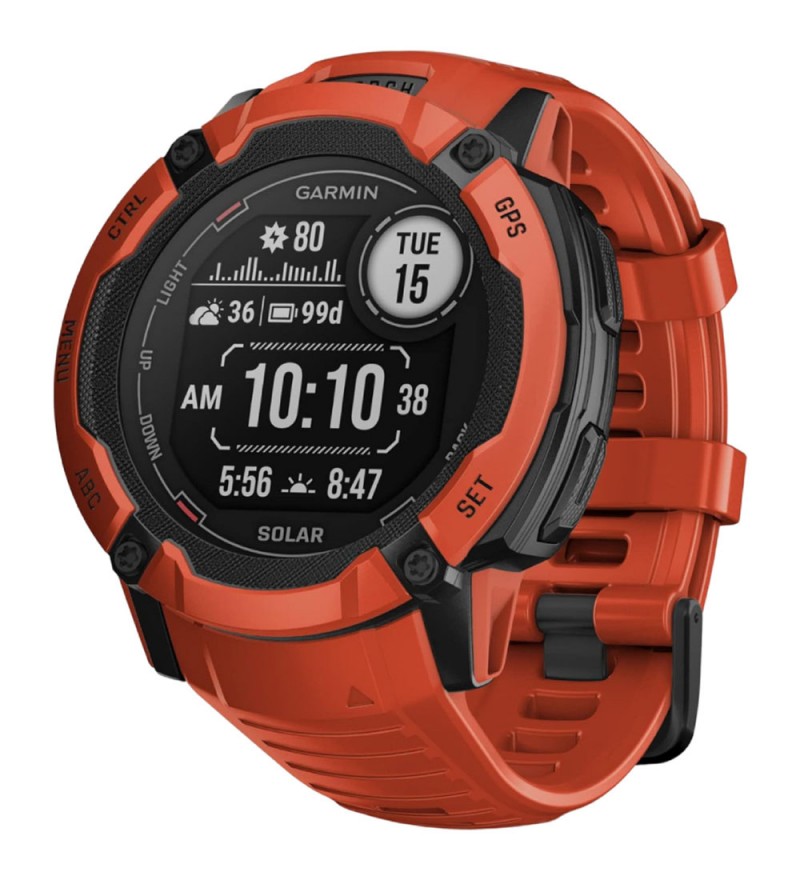 Reloj GPS Garmin Instinct 2X Solar de 50MM 010-02805-01 - Flame Red