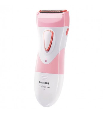 Afeitadora Philips HP6306/00 Essential 2 Pilas AA - Rosa/Blanco