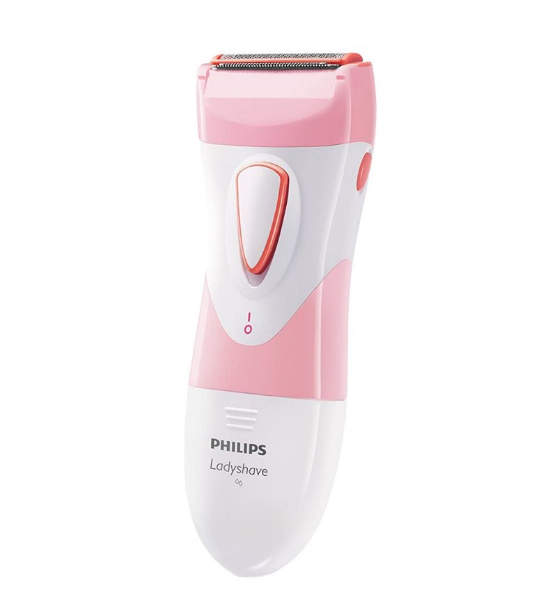 Afeitadora Philips HP6306/00 Essential 2 Pilas AA - Rosa/Blanco