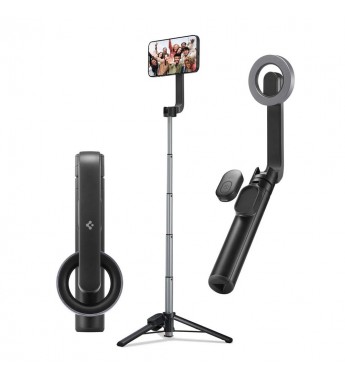 Bastón Selfie Spigen Mag Fit AMP06402 - Black