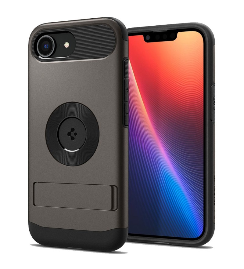 Funda Spigen iPhone 16E 2025 Slim Armor MagFit ACS09130 - Gunmetal