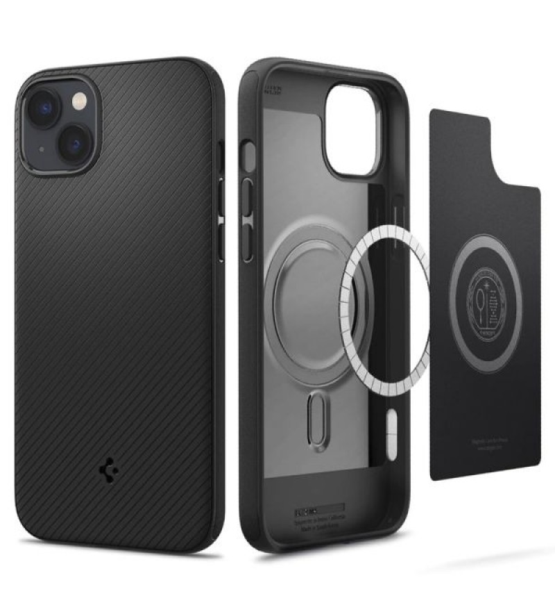 Funda para iPhone 14 Core Armor MAG ACS04676 - Matte Black