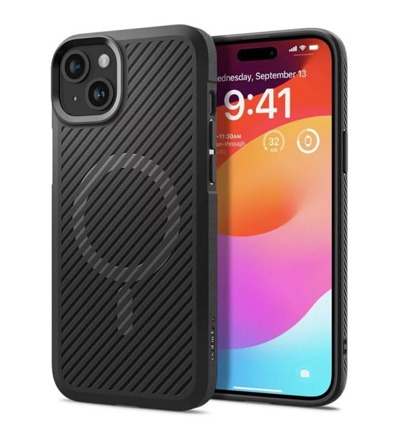 Funda Spigen para iPhone 15 Core Armor Magfit ACS06480 - Matte Black
