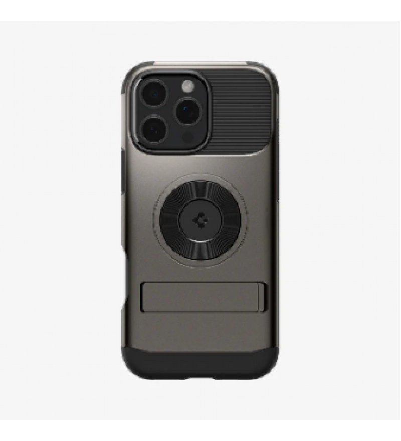 Capa Spigen iPhone 16 Pro ACS08163 Slim Armor Magfit - Gunmental