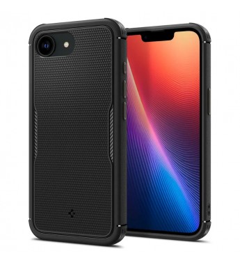 Funda Spigen iPhone 16E 2025 Core Armor Mag Fit Matte ACS09126 - Black