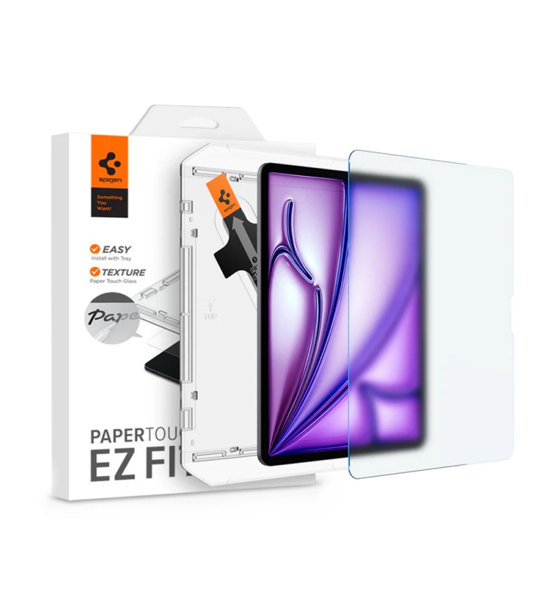 Pelicula Spigen iPad Air 13" Paper Touch Ez Fit AGL07804 - Transparente