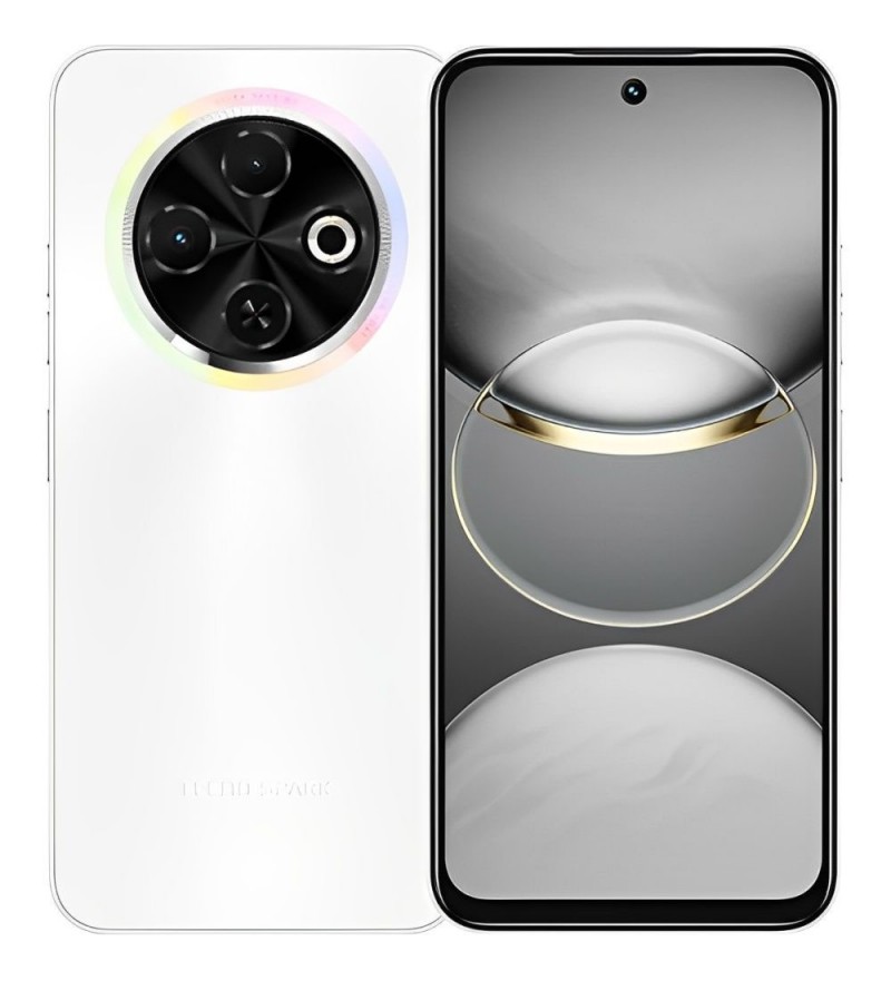 Smartphone Tecno Mobile Spark 30C KL5 LTE DS 4/128GB 6,67" 8MP/50MP - White