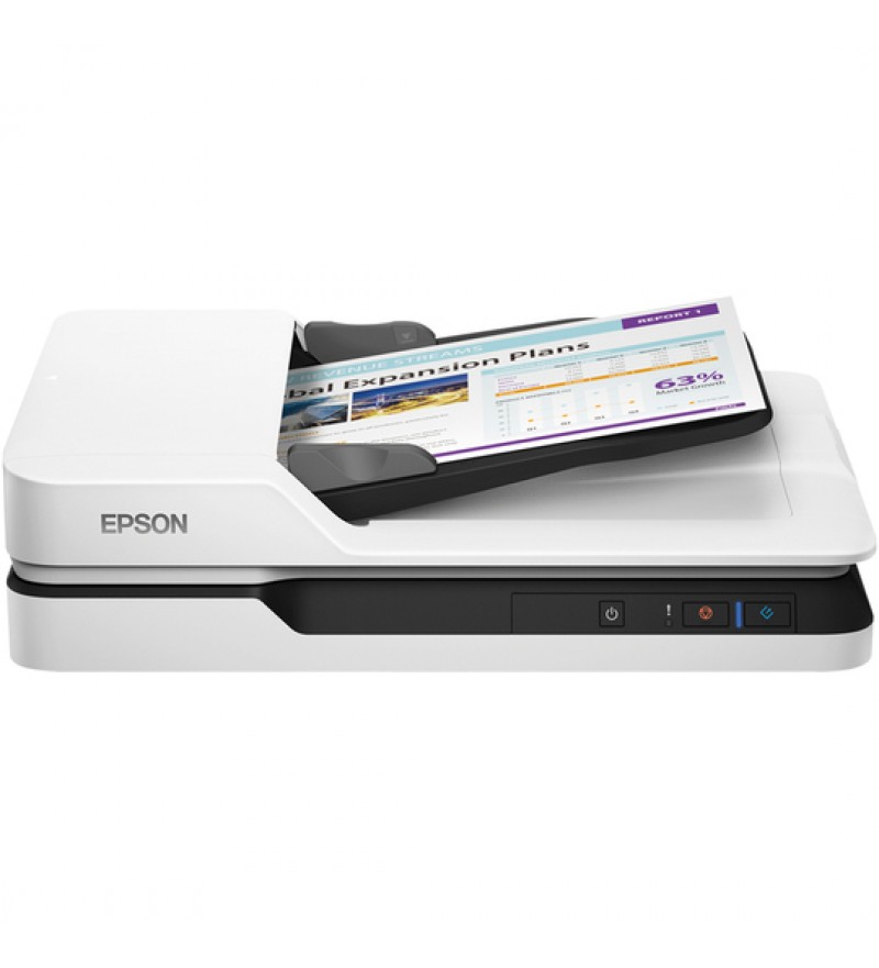 Escaner Epson WorkForce DS-1630 USB - Blanco/Gris