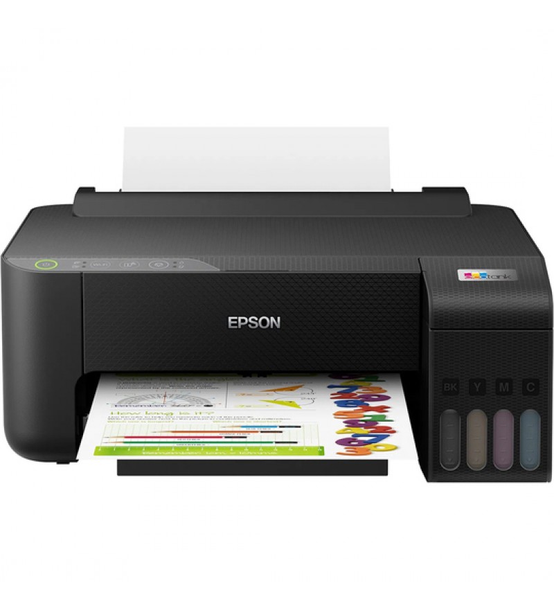 Impresora Epson EcoTank L1250 Wi-Fi/USB/Bivolt - Negro