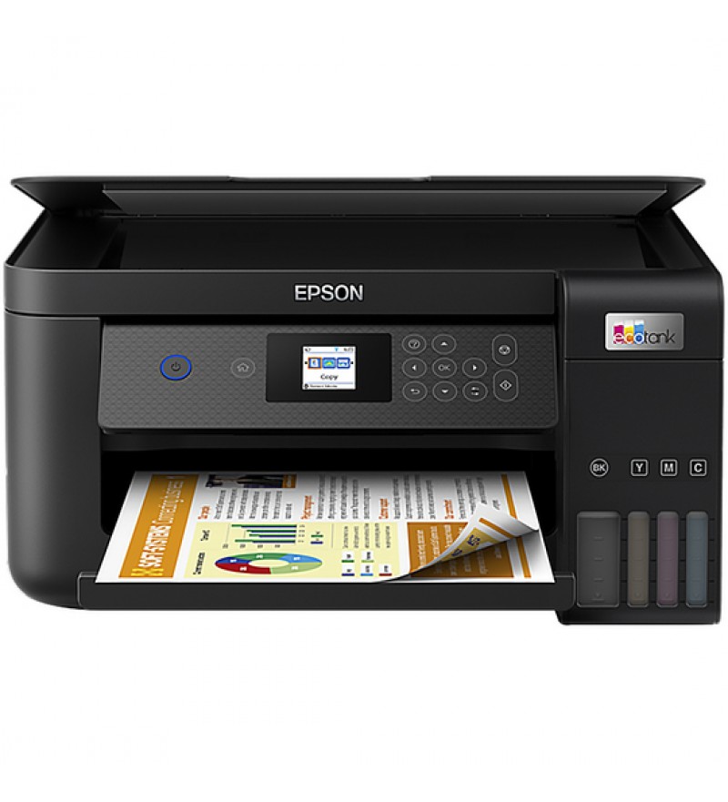 Impresora Multifuncional Epson EcoTank L4260 3 en 1/Bivolt - Negro