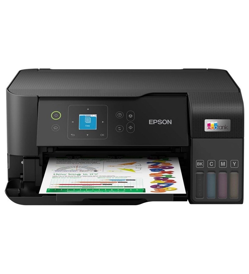 Impresora Multifuncional Epson EcoTank L3560 3 en 1/Bivolt - Negro