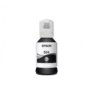 Tinta para Impresoras Epson 504 T504120 de 127mL - Negro