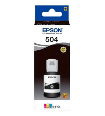 Tinta para Impresoras Epson 504 T504120 de 127mL - Negro