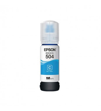Tinta para Impresoras Epson 504 T504220 de 70mL - Cian