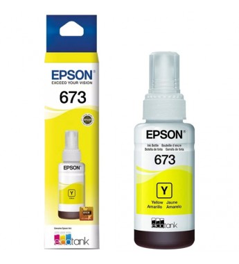 Tinta para Impresoras Epson 673 T673420 con 70mL - Amarillo
