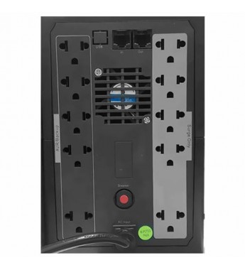 UPS FTX-5115CH de 1500VA/900W / 10 tomacorrientes de 220V Linea Interactiva - Negro