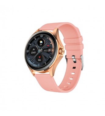Reloj Smart FTX AM12-RGP 49mm - Gold/Rosa