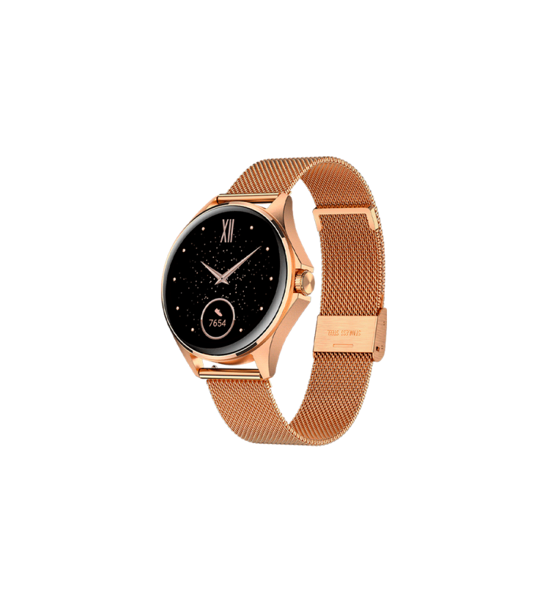Smartwatch FTX AM12-RGRGS 49MM - Rose Gold/Metal Dorado