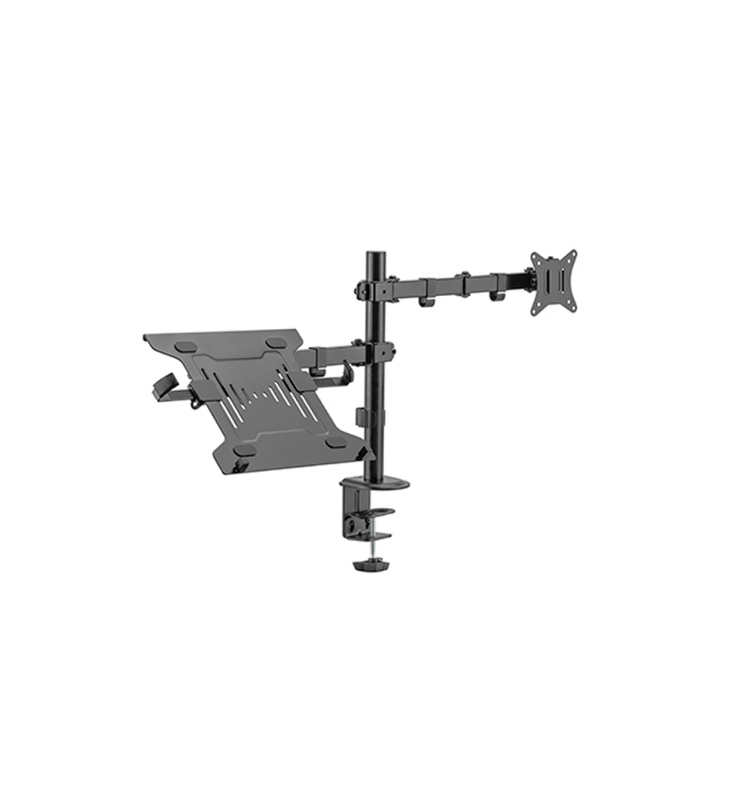Soporte Articulado para Monitor/Notebook FTX FTX66-C024ML 17-32" 1Monitor/9KG/Inc45º/Giro90° - Negro