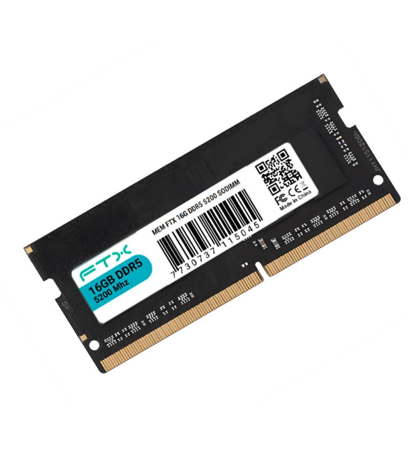 Memoria Ram para Notebook FTX DDR5 16GB 5200Mhz 115045