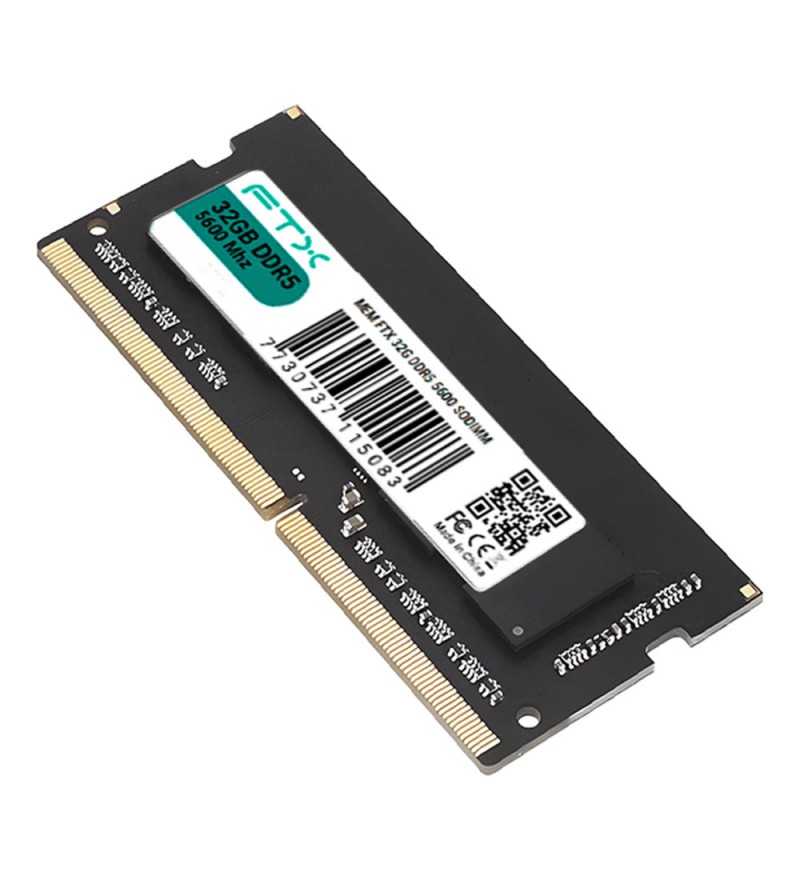 Memoria Ram para Notebook FTX DDR5 32GB 5600 Mhz 115083