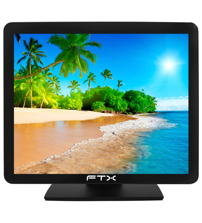 Monitor LED 17" FTX MT17V1 Capacitive Touch Screen 5Ms VGA/HDMI/USB - Black