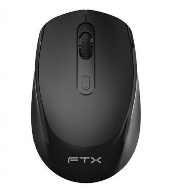 Mouse FTX Wireless/Bluetooth FTXG22 1600DPI/4 Botones - Negro
