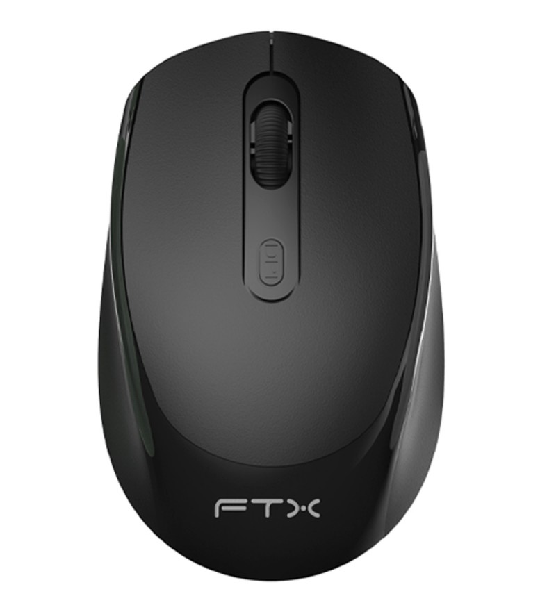 Mouse FTX Wireless/Bluetooth FTXG22 1600DPI/4 Botones - Negro