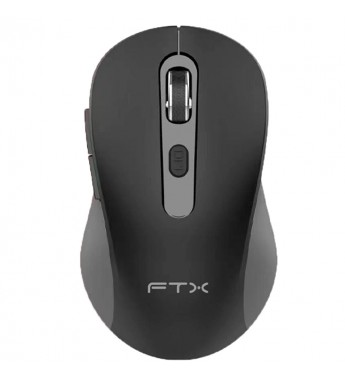 Mouse FTX Wireless FTXG17 1600DPI/6 Botones - Negro