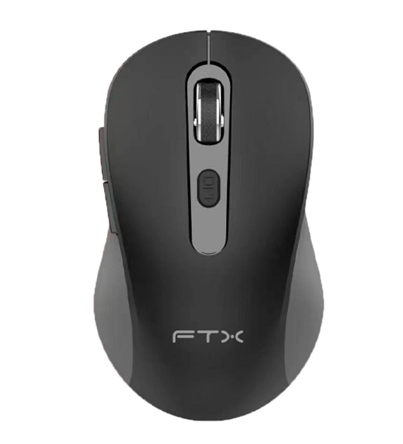 Mouse FTX Wireless FTXG17 1600DPI/6 Botones - Negro