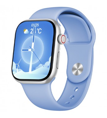Reloj Smart FTX A10P-SVLB 48MM - Plata/Azul Claro