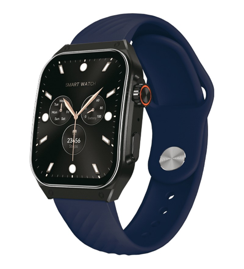 Reloj Smart FTX AM15-BBL 51MM - Negro/Azul