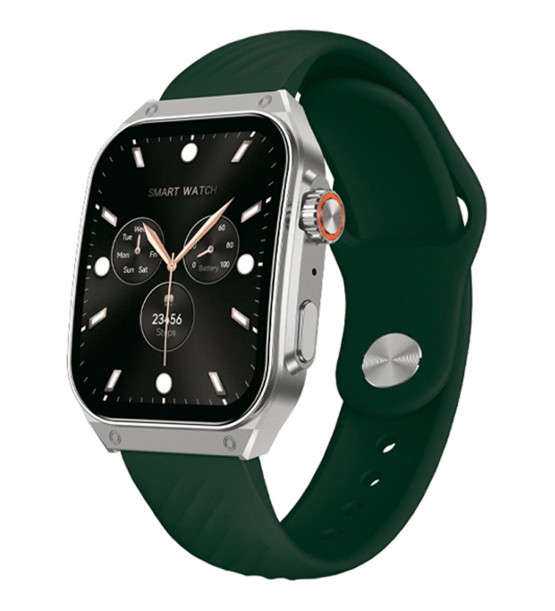Reloj Smart FTX AM15-SVGRE 51MM - Plata/Verde