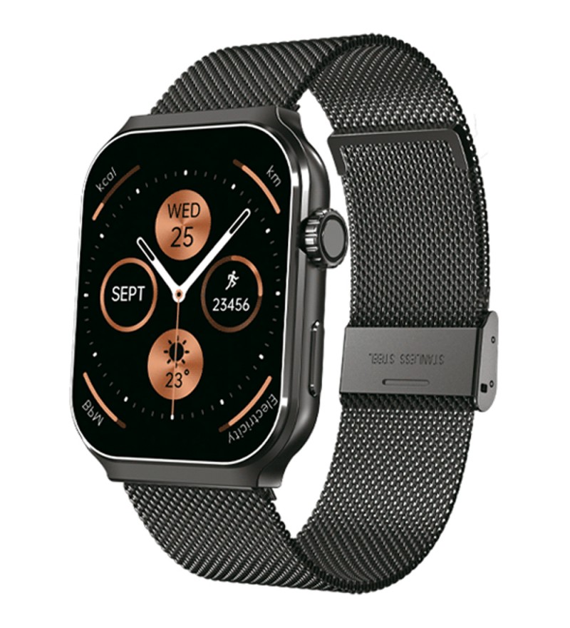 Reloj Smart FTX F25-SVBM 50MM - Negro/Metal