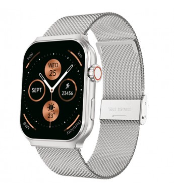 Reloj Smart FTX F25-SVSM 50MM - Plata/Metal