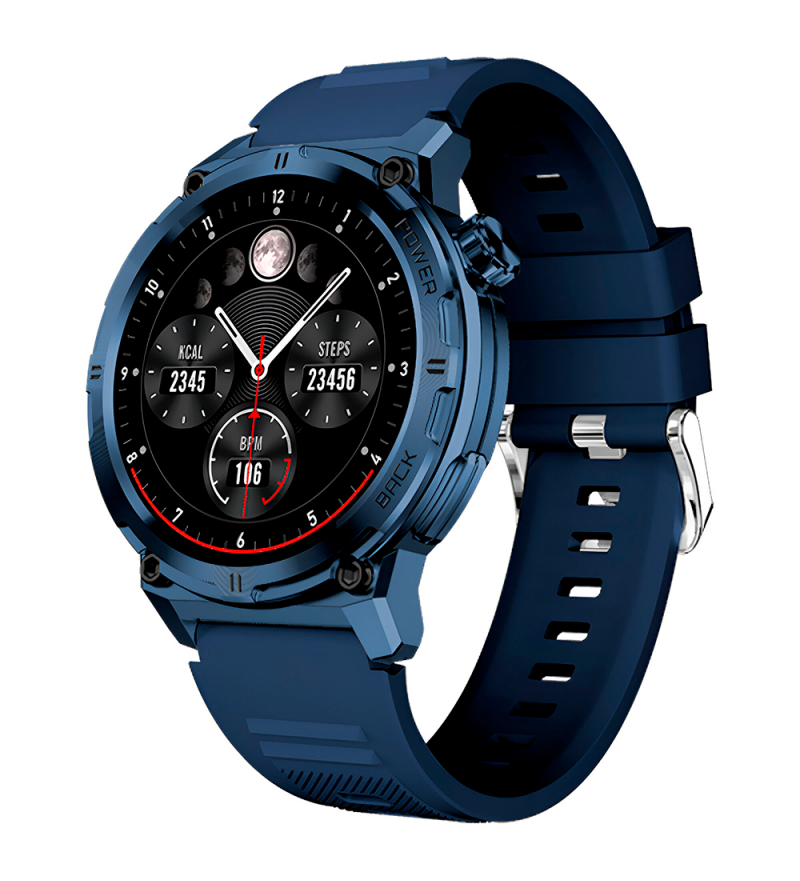 Smartwatch FTX R20-BB 1.39" IPS 57mm/Bluetooth - Azul