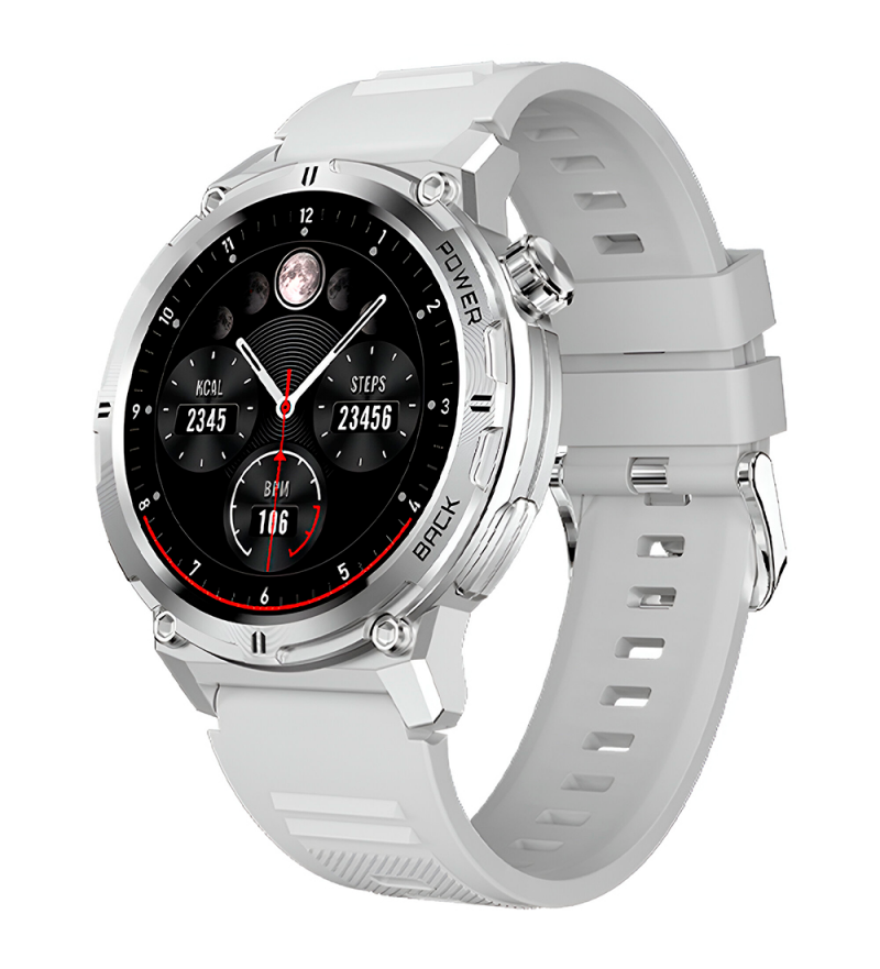Smartwatch FTX R20-SVW 1.39" IPS 57mm/Bluetooth - Plata/Gris