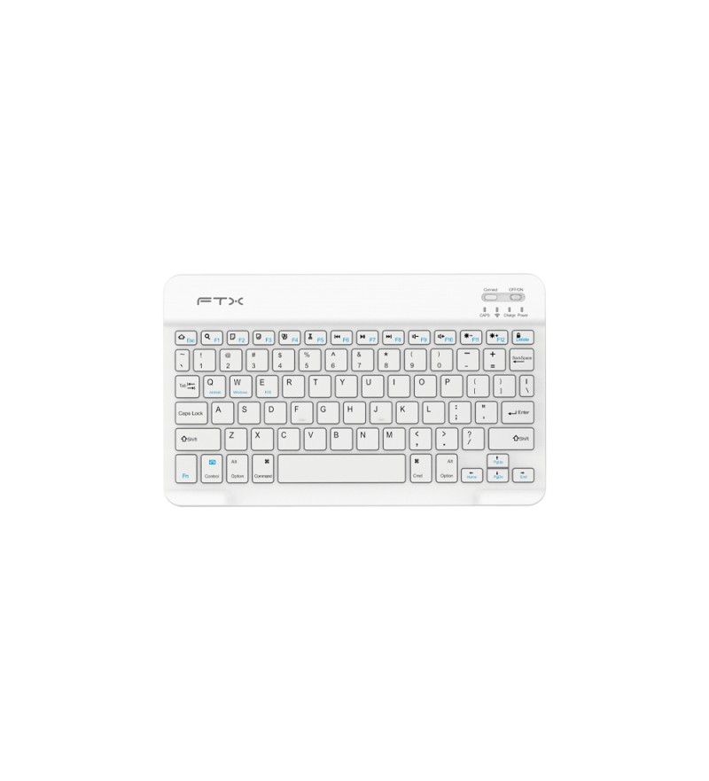 Teclado FTX FTXB09 Bluetooth (Español) - Blanco