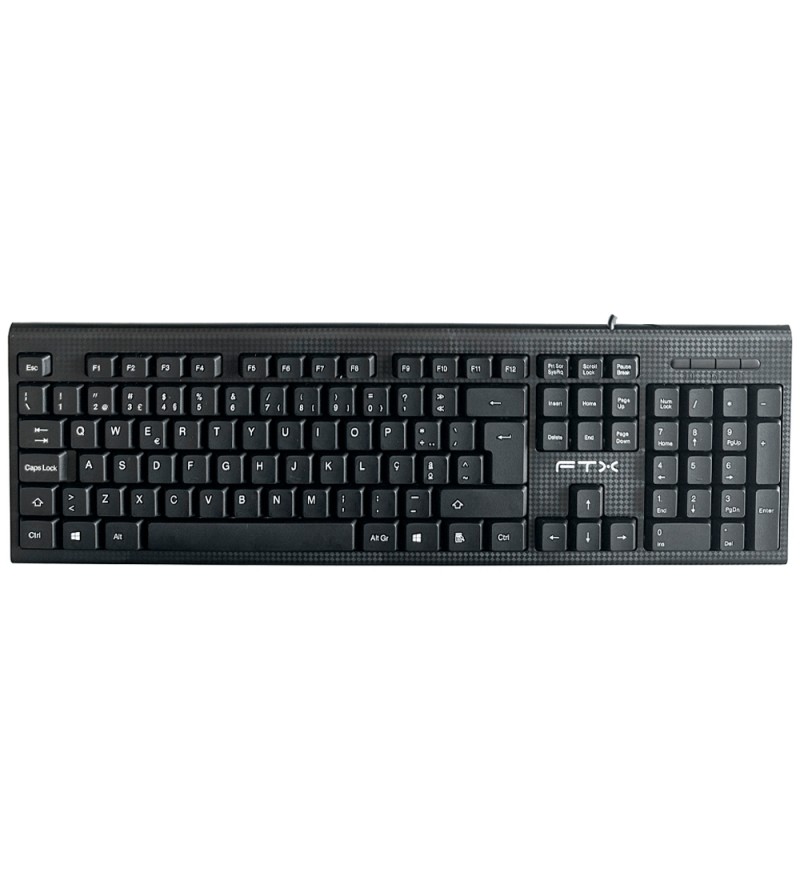 Teclado FTX FTXK4 USB Portugués - Negro