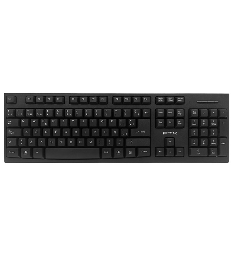 Teclado FTX FTXK566S USB Español - Negro