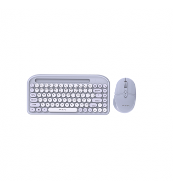 Teclado Wireless FTX FTXGK01 Bluetooth (Español) + Mouse - Lila