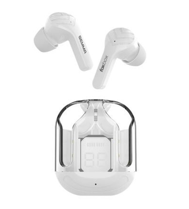 Auriculares Inalámbricos Foxbox Boost Gemma TWS/Bluetooth - Blanco