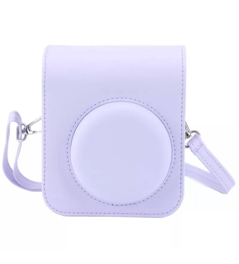 Estuche Diginerds Para Cámara Instax Mini 12 With Strap - Lilac Purple